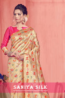 Ynf Saniya Designer Banarasi Art Silk Saree Catalog Collection