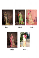 Ynf Saniya Designer Banarasi Art Silk Saree Catalog Collection