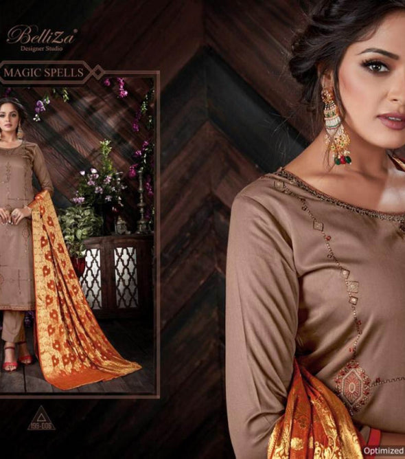 Belliza Banarasi 3 Pure Heavy Jam Silk Festive Wear Dresses Catalog Collection