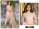 Sara Suits Luxury Lawn 1 Lawn With Digital Printed Salwar Suits Catalog Collection