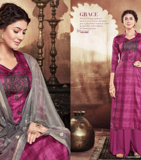 Sargam Grace 2 Pure Jam Cotton Designer Dress Material Catalog Collection