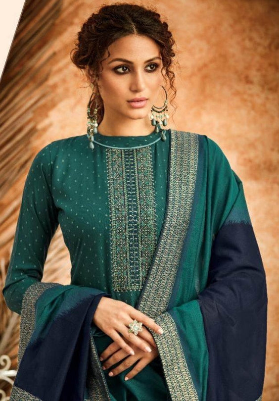 Kapil Sheen Pure Cotton Embroidered Dress Material Catalog Collection