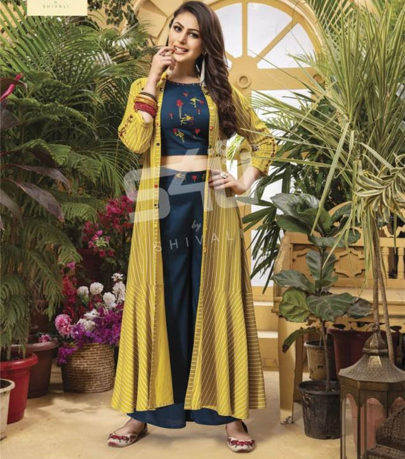 S4u Fusion Beats 3 Festive Wear Three Pieces Concept Kurti Collection