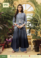 S4u Fusion Beats 3 Festive Wear Three Pieces Concept Kurti Collection