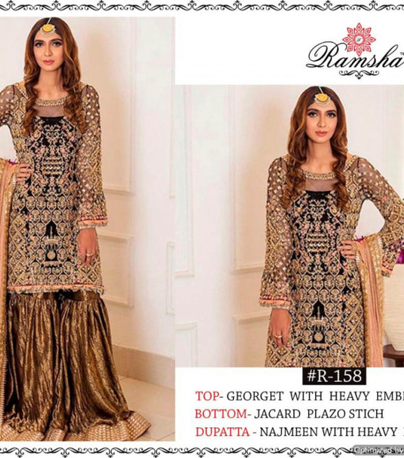 Ramsha R 157 And 158 Designer Heavy Salwar Suits Catalog Collection