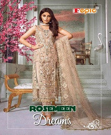 Rosemeen Dreams Designer Georgette Pakistani Salwar Suits Catalog Collection