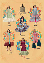 Fashion Seasons 6 Stylish Fashionable Look Kurti With Bottom Catalog Collection