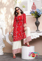 Fashion Seasons 6 Stylish Fashionable Look Kurti With Bottom Catalog Collection
