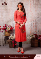 S4u Cotton Candy 4 Exclusive Collection Of Stylish Kurti Catalog Collection