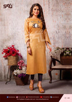 S4u Cotton Candy 4 Exclusive Collection Of Stylish Kurti Catalog Collection