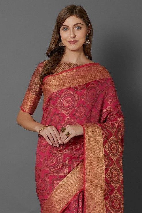 Manikarnika 1 Party Wear Silk Blend Saree Catalog Collection