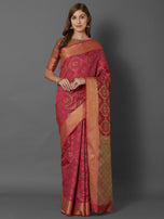 Manikarnika 1 Party Wear Silk Blend Saree Catalog Collection