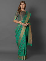 Manikarnika 1 Party Wear Silk Blend Saree Catalog Collection