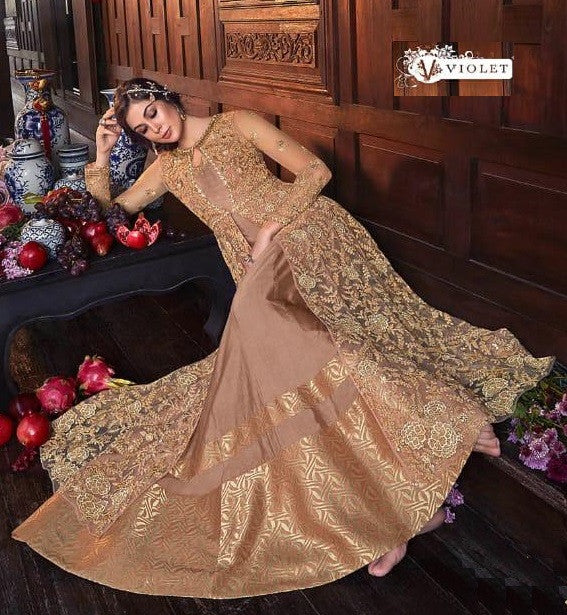 Swagat Violet 6407 Colors Heavy Rich Look Wedding Wear Salwar Suit Collection