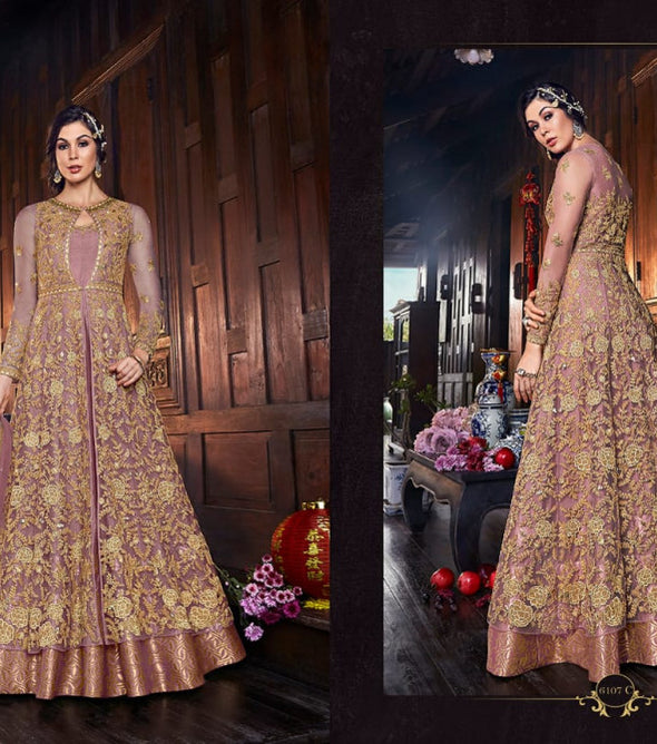 Swagat Violet 6407 Colors Heavy Rich Look Wedding Wear Salwar Suit Collection