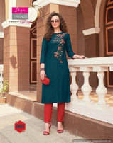 Bibas 5 Diya Trends Stylish Kurti With Bottom Catalog Collection