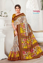 Samantha Vol-2 Printed Cotton Running Wear Saree Catalog Collection