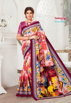 Samantha Vol-2 Printed Cotton Running Wear Saree Catalog Collection