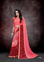 Ocean Girl 10 Weightless Georgette Printed Saree Catalog Collection at Stuff Export