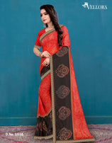 Vellora 2 Printed Georgette Party Wear Saree Catalog Collection