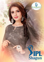 Miss World Ipl Shagun Printed Cotton Dress Material Catalog Collection