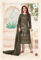 Miss World Ipl Shagun Printed Cotton Dress Material Catalog Collection