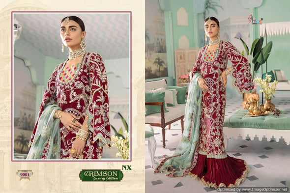Shree Crimson Luxury Edition Nx Designer Pakistani Salwar Suits Catalog Collection