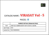 Kessi Virasat 5 Jam Silk Designer Dress Material Catalog Collection