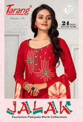 Rang Tarang Jalak 16 Semi Lawn Cotton Punjabi Patiyala Dress Material Catalog Collection