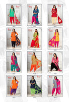 Rang Tarang Jalak 16 Semi Lawn Cotton Punjabi Patiyala Dress Material Catalog Collection