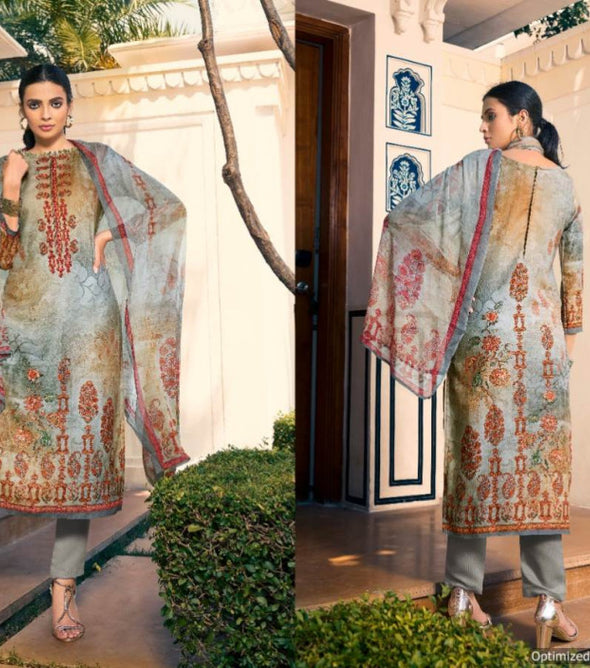 Levisha Mausin Pure Pashmina Printed Dress Material Catalog Collection