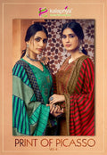 Kalapriya Prints Of Picasso 4 Pure Pashmina Suits Catalog Collection