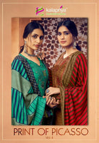 Kalapriya Prints Of Picasso 4 Pure Pashmina Suits Catalog Collection