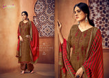Kalapriya Prints Of Picasso 4 Pure Pashmina Suits Catalog Collection