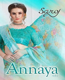 Saroj Annaya Vol-2 Printed Cotton Saree Catalog Wholesale Collection
