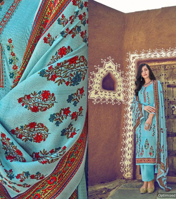 Sanskruti Sahara Vol-4 Pure Pashmina Winter Salwar Suits Catalog Collection