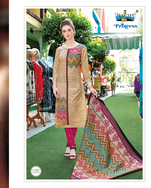 Nagmani Princess 4 Pure Cotton Printed Dress Material Catalog Wholesale Catalog Collection