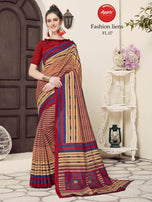Apple Fashion Lines Designer Bhagalpuri Silk Saree Wholesale Catalog Collection