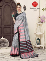 Apple Fashion Lines Designer Bhagalpuri Silk Saree Wholesale Catalog Collection