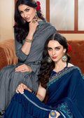 Saroj Richie Rich Designer Lycra Ruffle Saree Catalog Collection