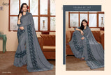 Saroj Richie Rich Designer Lycra Ruffle Saree Catalog Collection
