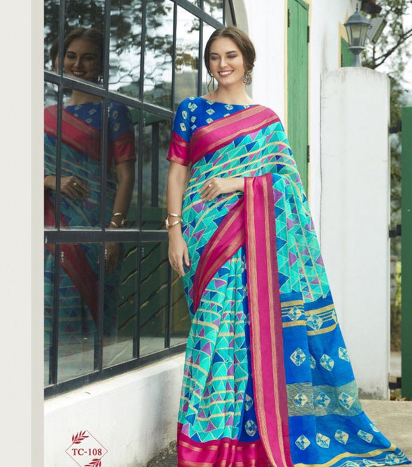 Aura Tirupattur Cotton Designer Running Wear Saree Catalog Wholesale Collection