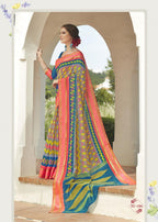 Aura Tirupattur Cotton Designer Running Wear Saree Catalog Wholesale Collection