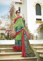 Aura Tirupattur Cotton Designer Running Wear Saree Catalog Wholesale Collection