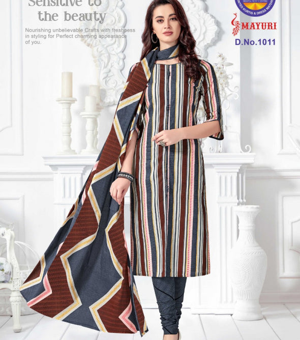 MFC Mayuri 1 Printed Cotton Dress Material Catalog Collection