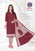 MFC Mayuri 1 Printed Cotton Dress Material Catalog Collection