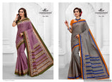 Chandramukhi Kismis 3 Pure Cotton Printed Saree Wholesale Catalog Collection