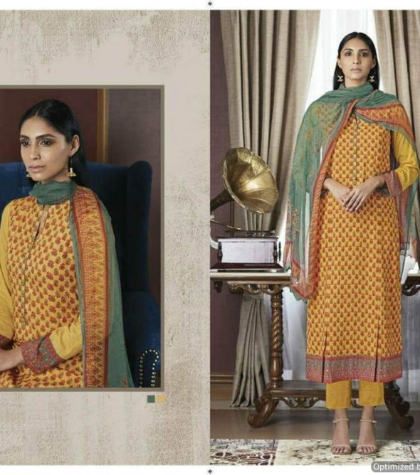 Sahiba Alvina Pure Chiffon Dupatta Suits Catalog Wholesale Collection Surat