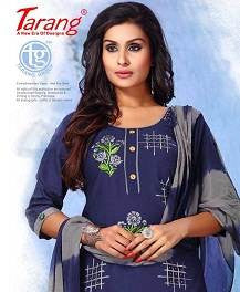 Tarang SuperHit Patiyala rayon fancy patiyala dress materials Catalog collection