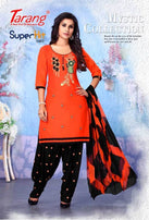 Tarang SuperHit Patiyala rayon fancy patiyala dress materials Catalog collection
